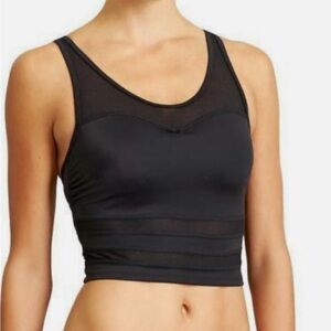 Athleta Palm Cove Bralette Bikini Top, Black SIZE 36 B/C